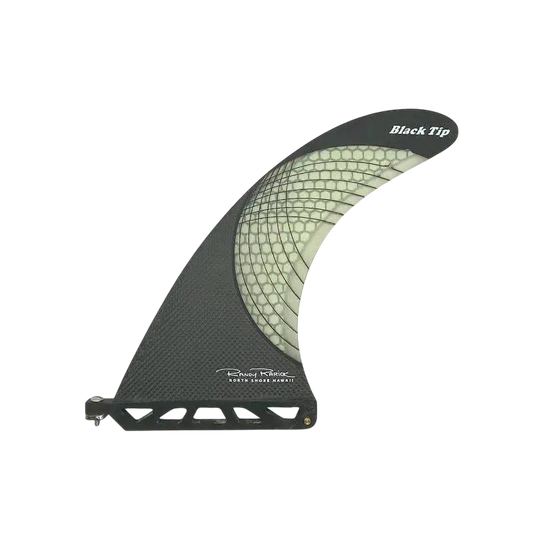 Randy Rarick BLACK TIP FLEX Longboard Fin 7.5"-10.0" Carbon Super Flex Tip - SHOP SURF ACC. - [Surfboards Surf Shop and Clothing Boutique Honolulu]