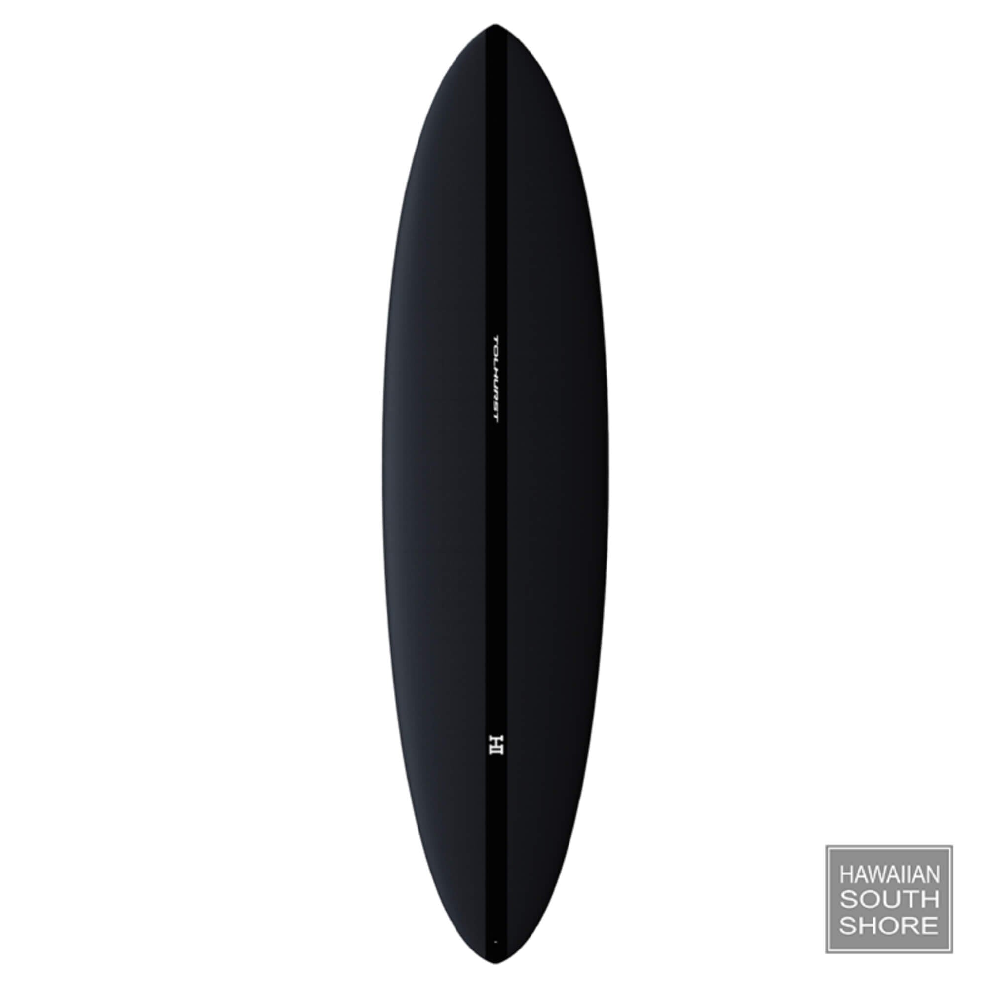 Shop Harley Ingleby MID 6 Surfboard |Thunderbolt Black |Hawaii 