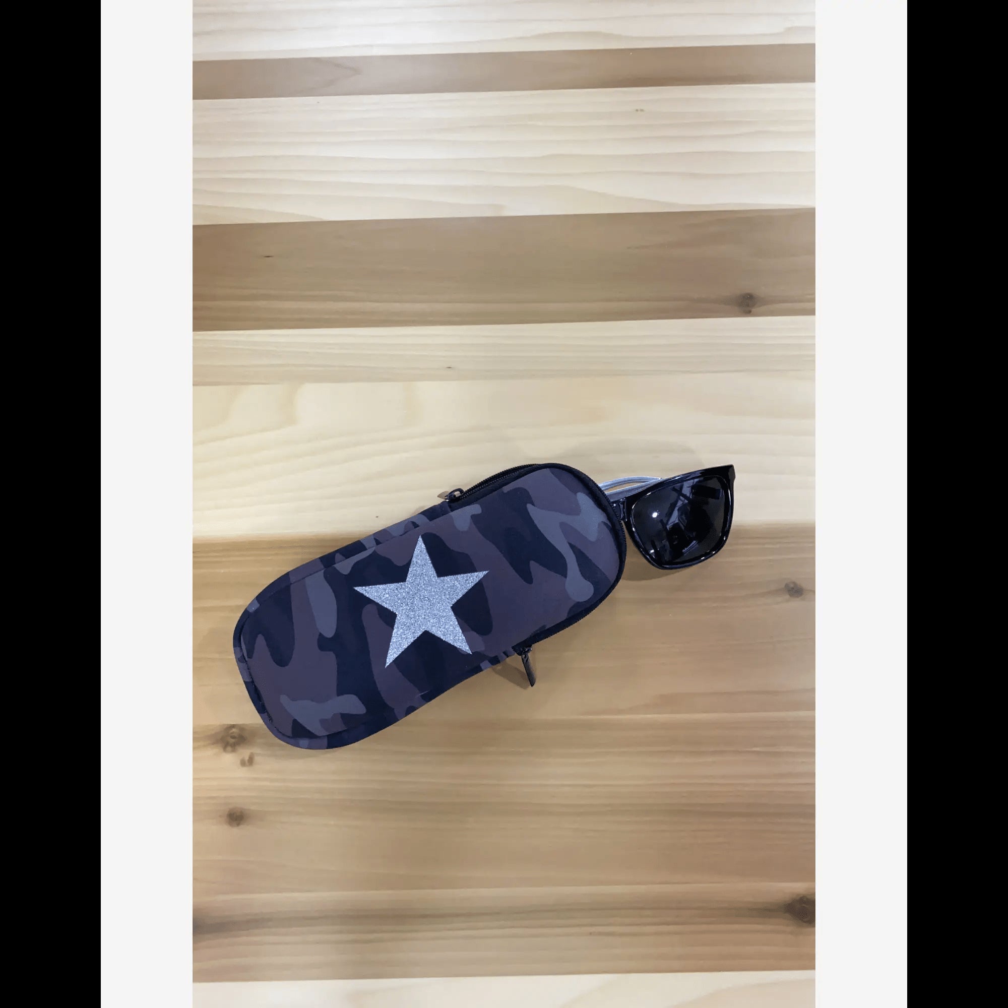 HA Bag Grayson Glasses Case Black Star - BAG - [Surfboards Surf Shop and Clothing Boutique Honolulu]