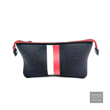 HA Bag Grayson Pouch Bag Kyle Black Denim Red White - BAG - [Surfboards Surf Shop and Clothing Boutique Honolulu]