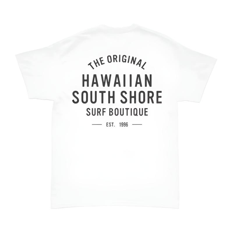 HawaiianSouthShore 1996 Made in Hawaii S-2XL White - CLOTHING - [Surfboards Surf Shop and Clothing Boutique Honolulu]