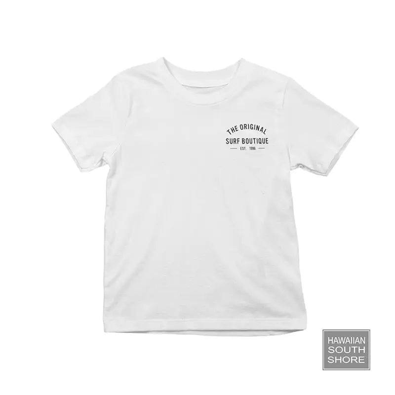 HawaiianSouthShore 1996 Tee Kids XS-L White - CLOTHING - [Surfboards Surf Shop and Clothing Boutique Honolulu]