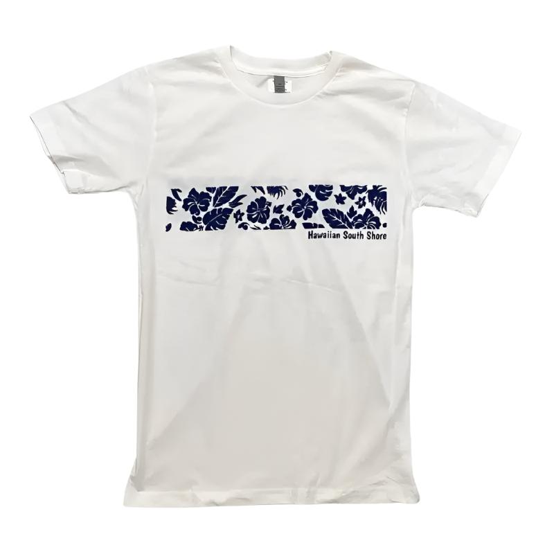 HawaiianSouthShore HIBISCUS Made in Hawaii S-XL White - CLOTHING - [Surfboards Surf Shop and Clothing Boutique Honolulu]