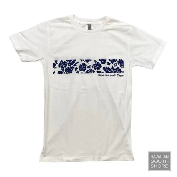 HawaiianSouthShore HIBISCUS Made in Hawaii S-XL White - CLOTHING - [Surfboards Surf Shop and Clothing Boutique Honolulu]