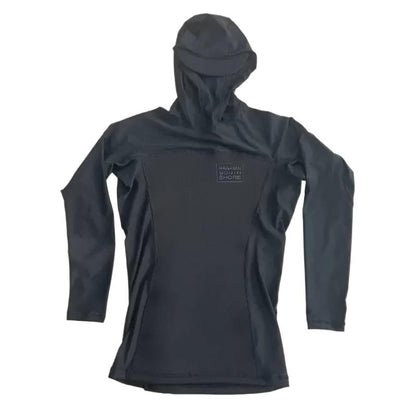 HawaiianSouthShore HYBRID WETRASH Hoodies with Back Pocket Longsleeves (Small-2XLarge) Black - CLOTHING - [Surfboards Surf Shop and Clothing Boutique Honolulu]