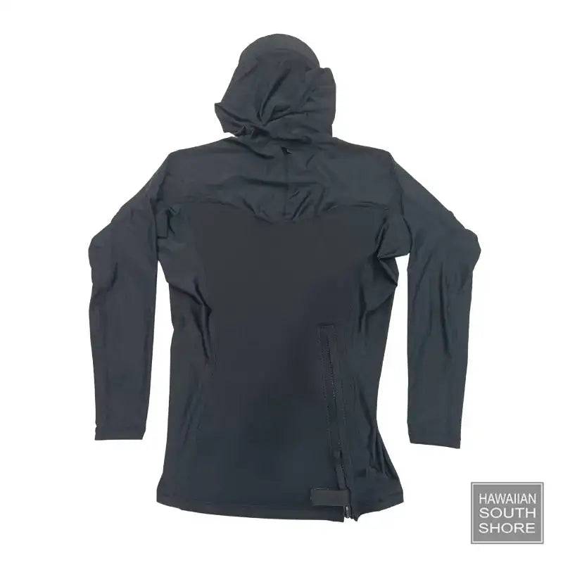 HawaiianSouthShore HYBRID WETRASH Hoodies with Back Pocket Longsleeves (Small-2XLarge) Black - CLOTHING - [Surfboards Surf Shop and Clothing Boutique Honolulu]