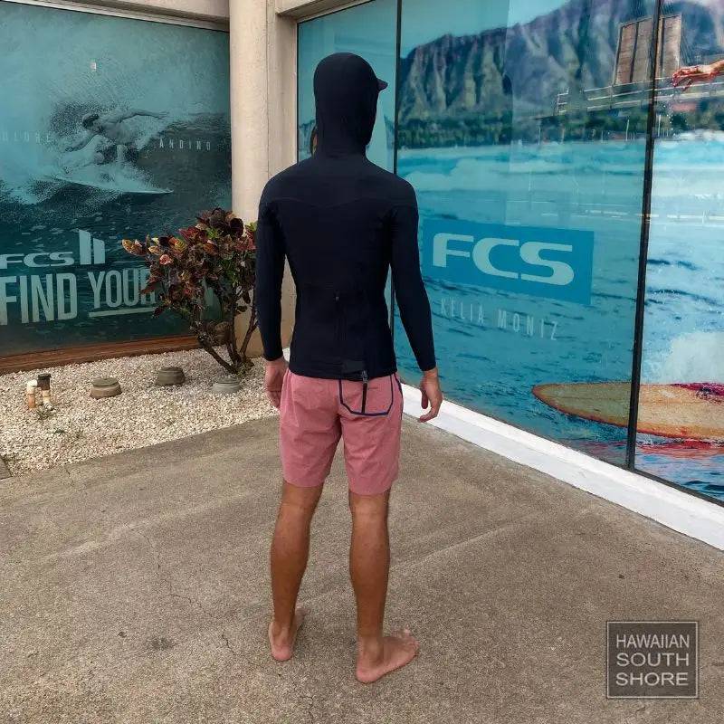 HawaiianSouthShore HYBRID WETRASH Hoodies with Back Pocket Longsleeves (Small-2XLarge) Black - CLOTHING - [Surfboards Surf Shop and Clothing Boutique Honolulu]