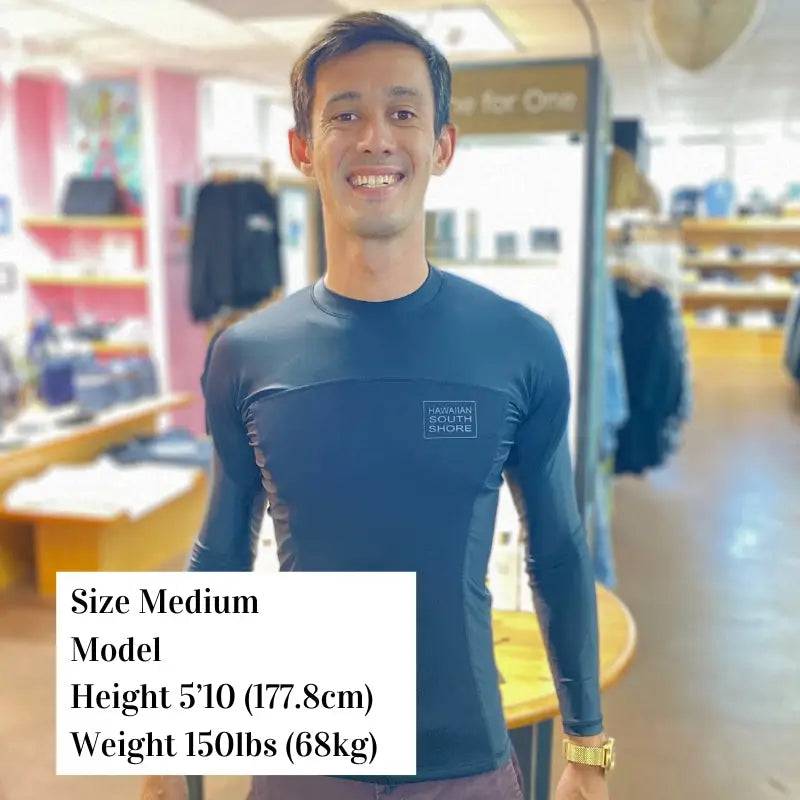 HawaiianSouthShore HYBRID WETRASH Longsleeves (XSmall-XXLarge) Black - CLOTHING - [Surfboards Surf Shop and Clothing Boutique Honolulu]