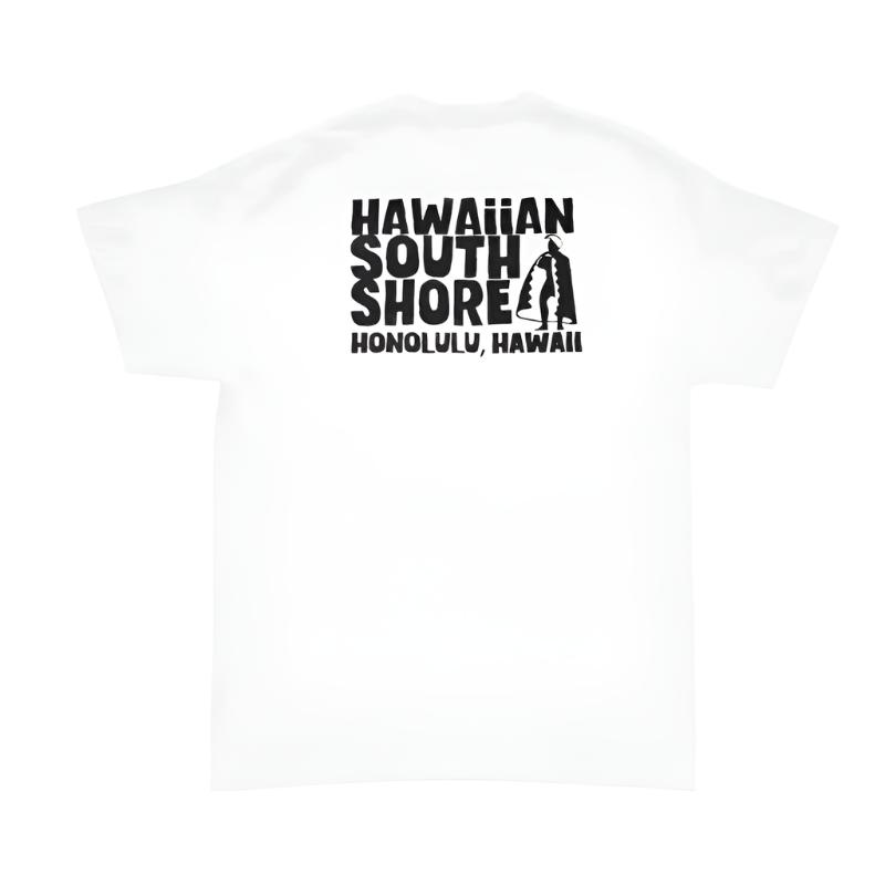 HawaiianSouthShore KAMEHAMEHA 2 (Small-XLarge) White - CLOTHING - [Surfboards Surf Shop and Clothing Boutique Honolulu]