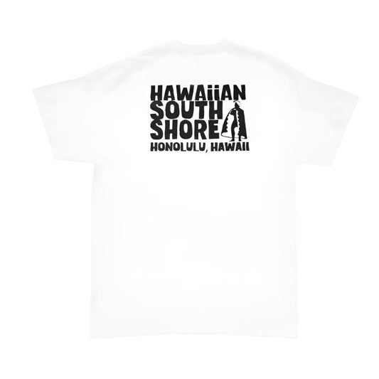 HawaiianSouthShore KAMEHAMEHA 2 (Small-XLarge) White - CLOTHING - [Surfboards Surf Shop and Clothing Boutique Honolulu]