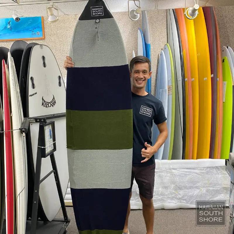 HawaiianSouthShore Knit Bag 6'3 Shortboard Stripe - SHOP SURF ACC. - [Surfboards Surf Shop and Clothing Boutique Honolulu]