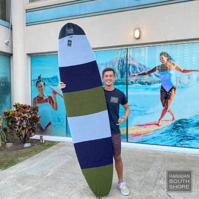 HawaiianSouthShore Knit Bag 7'6-8'0 Round Nose Funboard Stripe - SHOP SURF ACC. - [Surfboards Surf Shop and Clothing Boutique Honolulu]