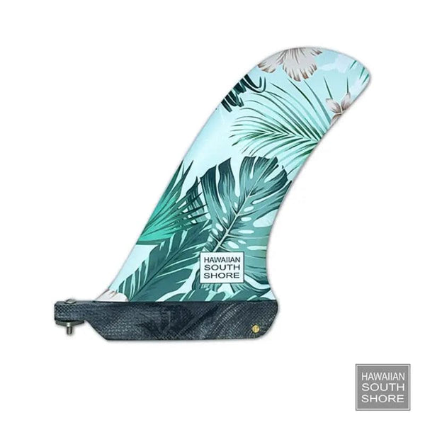 HawaiianSouthShore PIVOT Longboard Fin Fiberglass 6.5&quot;/Hibiscus - SHOP SURF ACC. - [Surfboards Surf Shop and Clothing Boutique Honolulu]