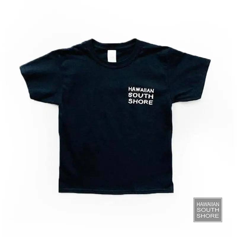 HawaiianSouthShore SUPPLY Kids Tee Made in Hawaii XS-LBlack - CLOTHING - [Surfboards Surf Shop and Clothing Boutique Honolulu]