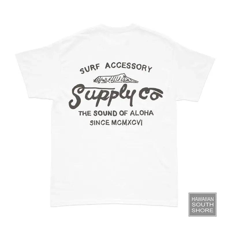 HawaiianSouthShore SUPPLY Made in Hawaii S-2XL White - CLOTHING - [Surfboards Surf Shop and Clothing Boutique Honolulu]