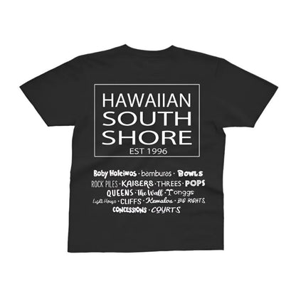 HawaiianSouthShore SURFPOINT Kids Made in Hawaii XS-L Black - CLOTHING - [Surfboards Surf Shop and Clothing Boutique Honolulu]