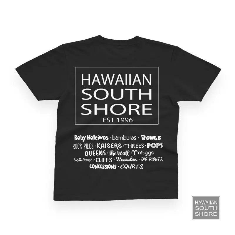 HawaiianSouthShore SURFPOINT Kids Made in Hawaii XS-L Black - CLOTHING - [Surfboards Surf Shop and Clothing Boutique Honolulu]