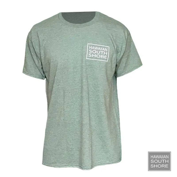 HawaiianSouthShore SURFPOINT Made in Hawaii M-2XL Military Green White - CLOTHING - [Surfboards Surf Shop and Clothing Boutique Honolulu]