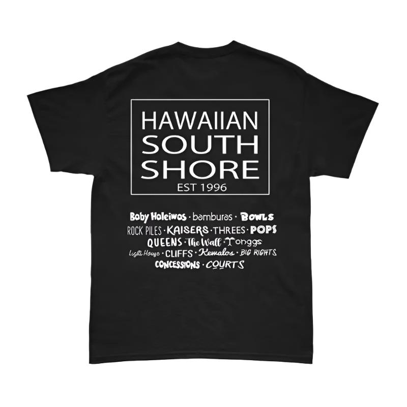 HawaiianSouthShore SURFPOINT Made in Hawaii S-2XL Black - CLOTHING - [Surfboards Surf Shop and Clothing Boutique Honolulu]