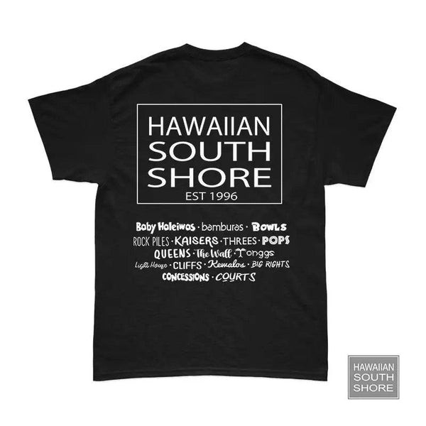 HawaiianSouthShore SURFPOINT Made in Hawaii S-2XL Black - CLOTHING - [Surfboards Surf Shop and Clothing Boutique Honolulu]