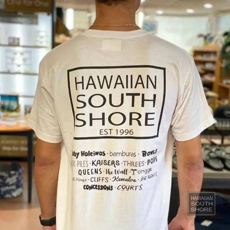 HawaiianSouthShore SURFPOINT Made in Hawaii S-2XL White - CLOTHING - [Surfboards Surf Shop and Clothing Boutique Honolulu]