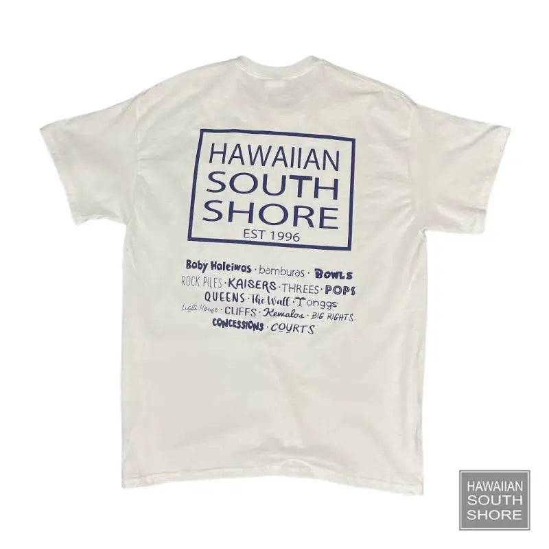 HawaiianSouthShore SURFPOINT Made in Hawaii S-2XL White - CLOTHING - [Surfboards Surf Shop and Clothing Boutique Honolulu]