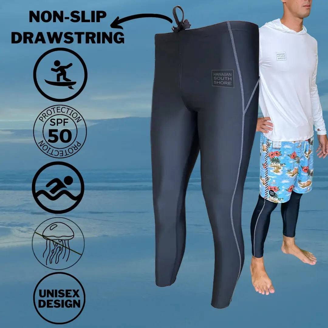 HawaiianSouthShore Unisex Surf Lycra Leggings (XSmall-XLarge) - CLOTHING - [Surfboards Surf Shop and Clothing Boutique Honolulu]