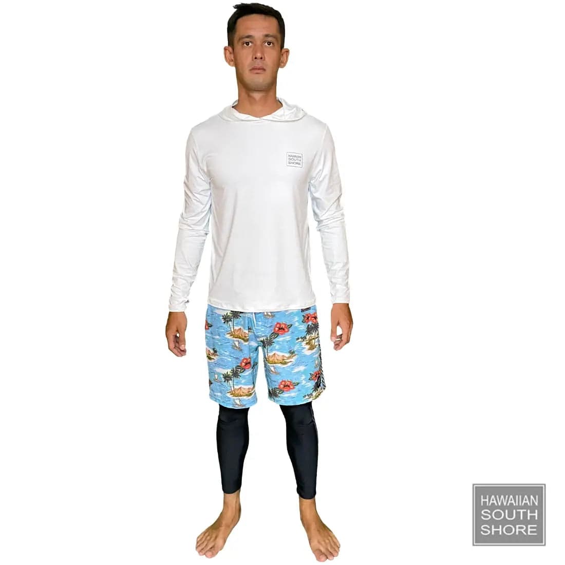 HawaiianSouthShore Unisex Surf Lycra Leggings (XSmall-XLarge) - CLOTHING - [Surfboards Surf Shop and Clothing Boutique Honolulu]