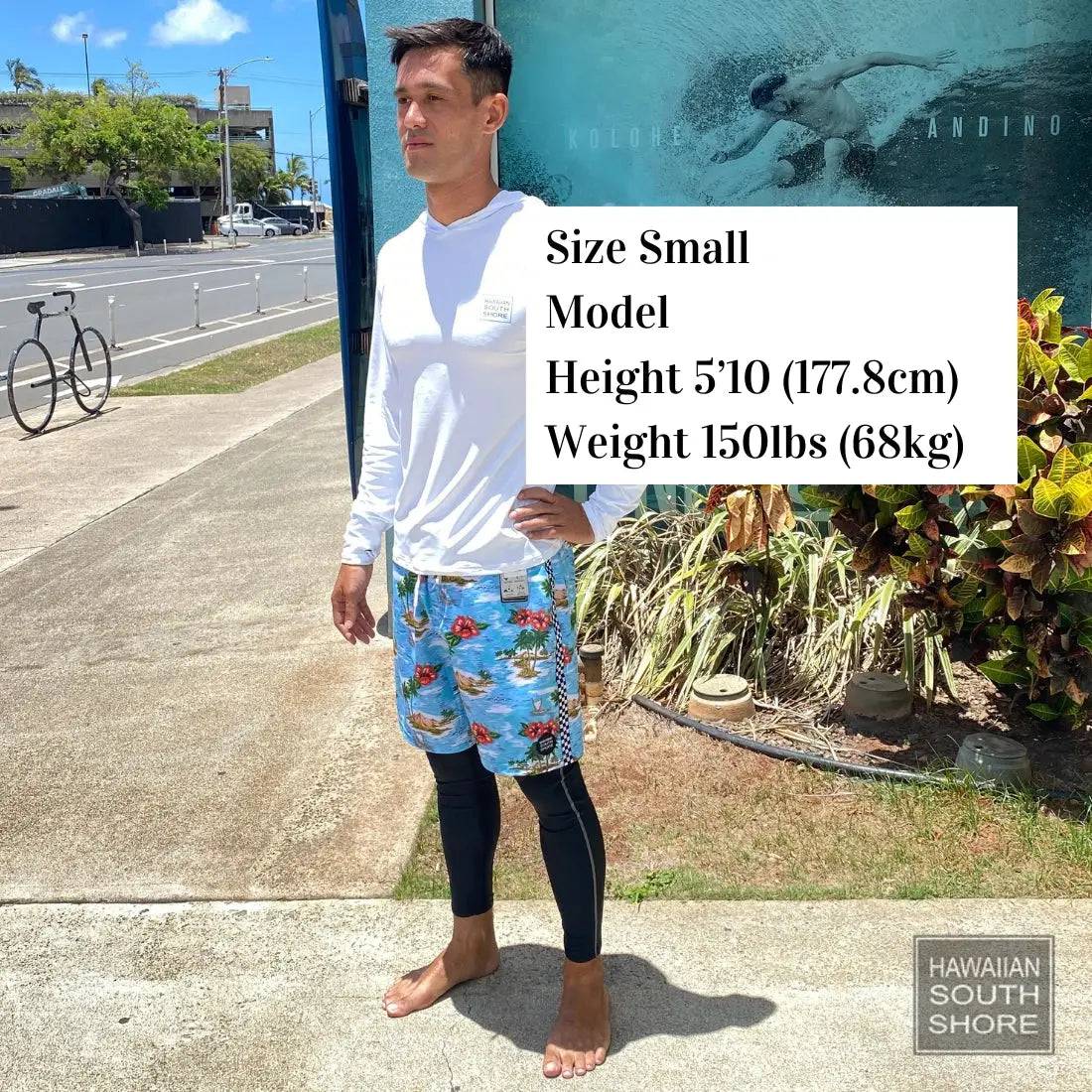 HawaiianSouthShore Unisex Surf Lycra Leggings (XSmall-XLarge) - CLOTHING - [Surfboards Surf Shop and Clothing Boutique Honolulu]