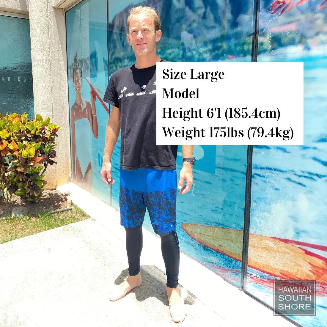 HawaiianSouthShore Unisex Surf Lycra Leggings (XSmall-XLarge) - CLOTHING - [Surfboards Surf Shop and Clothing Boutique Honolulu]