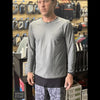 HawaiianSouthShore UPF50 Rashguard Loosefit (Small-2XLarge) Longsleeves Grey - CLOTHING - [Surfboards Surf Shop and Clothing Boutique Honolulu]