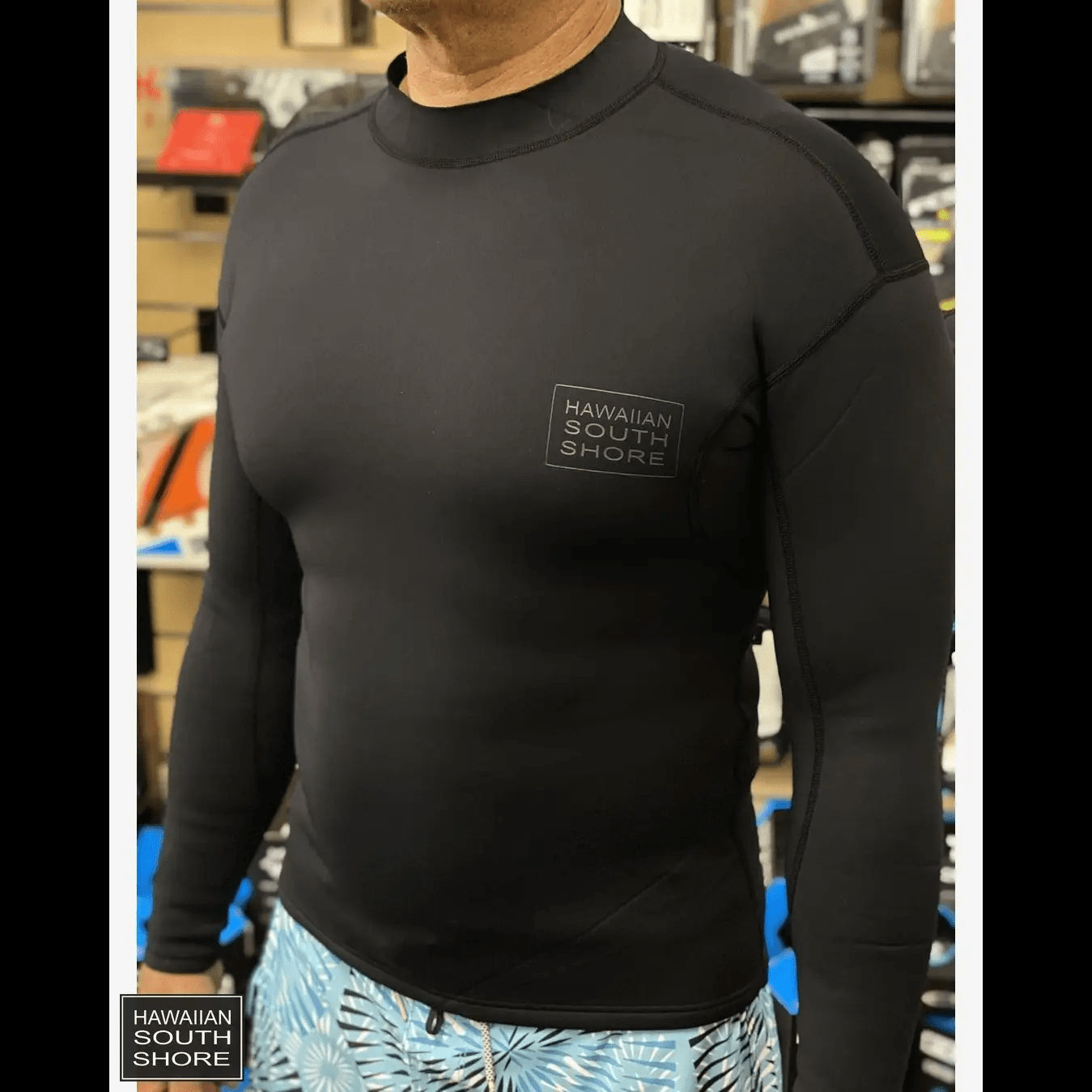 HawaiianSouthShore Wetsuit NEOPRENE (Small-XXLarge) Black - CLOTHING - [Surfboards Surf Shop and Clothing Boutique Honolulu]