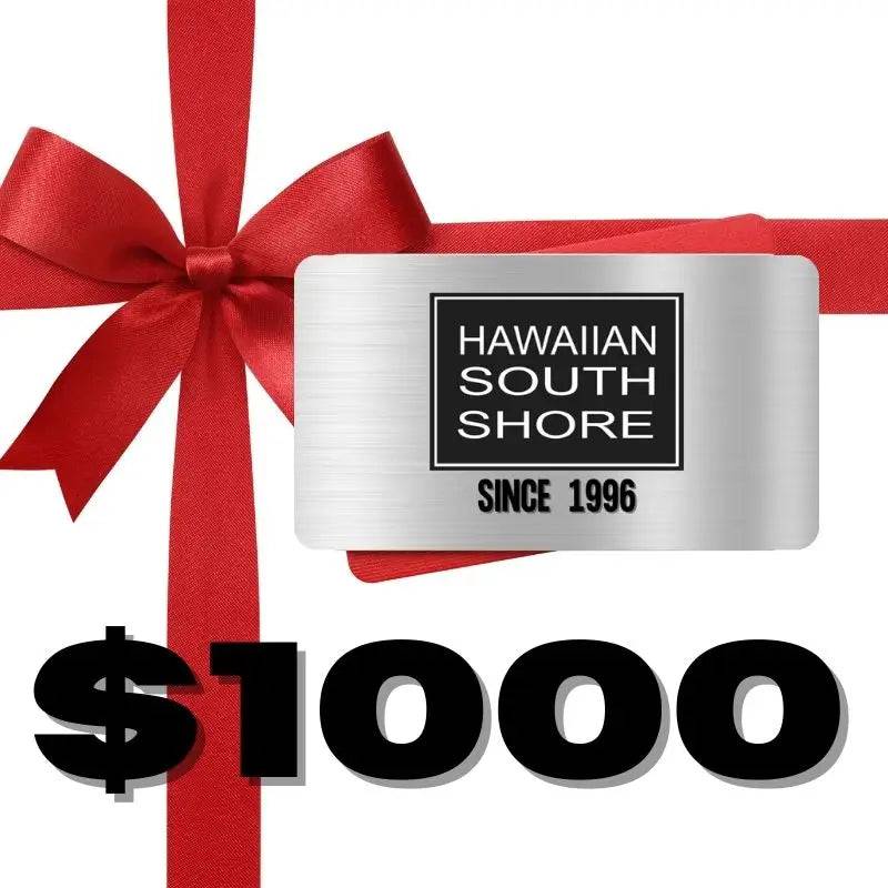 HSS ONLINE ONLY GIFT CARD - Gift Card - [Surfboards Surf Shop and Clothing Boutique Honolulu]