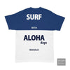 HWNSS AD Shaka Made in Hawaii S-2XL White Navy - CLOTHING - [Surfboards Surf Shop and Clothing Boutique Honolulu]