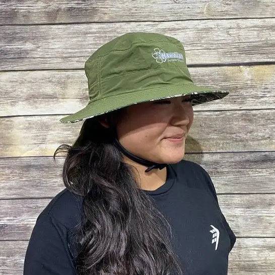 HWNSS SURF BUCKET HAT Olive - CLOTHING - [Surfboards Surf Shop and Clothing Boutique Honolulu]