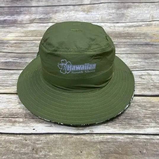 HWNSS SURF BUCKET HAT Olive - CLOTHING - [Surfboards Surf Shop and Clothing Boutique Honolulu]