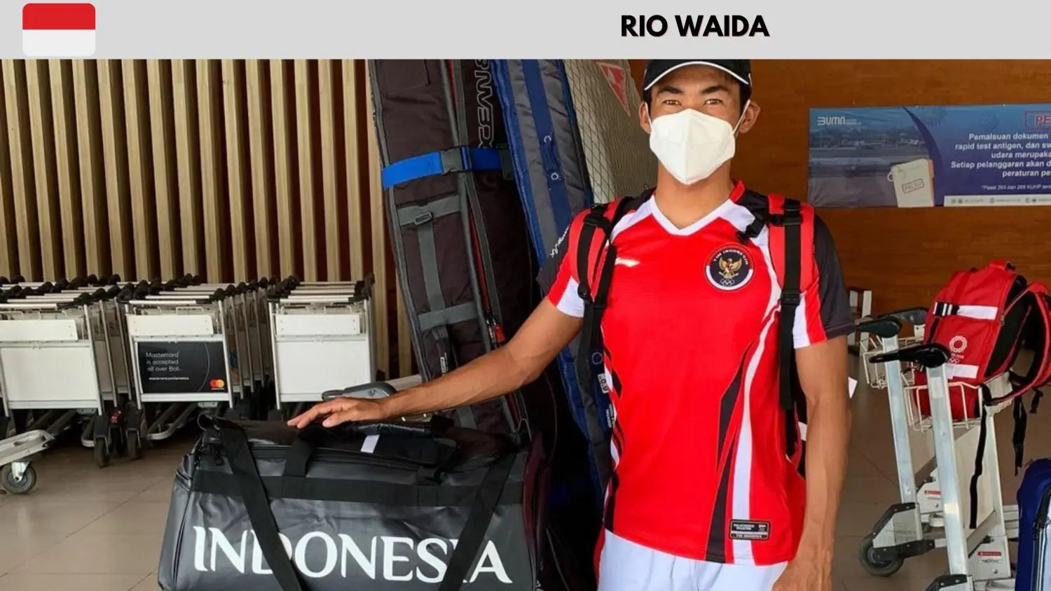 TOKYO OLYMPICS 2021 SURFING TEAM INDONESIA