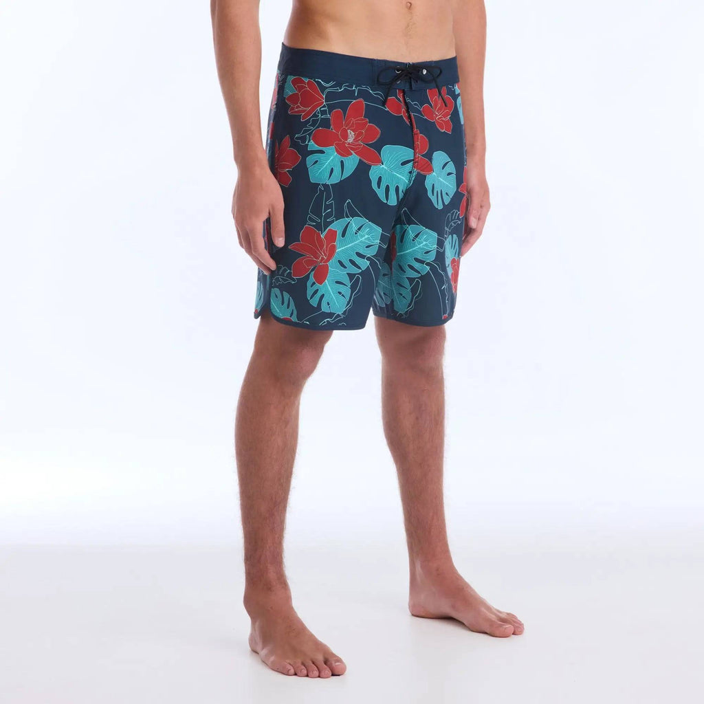 IPD Boardshorts Kahuku HI 83 Fit 18"/Navy - CLOTHING - [Surfboards Surf Shop and Clothing Boutique Honolulu]