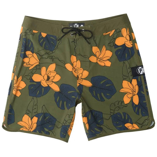 IPD Boardshorts Kahuku HI 83 Fit 18"/Olive - CLOTHING - [Surfboards Surf Shop and Clothing Boutique Honolulu]