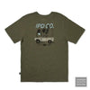 IPD T-Shirt Better Late Than Never Small-XLarge Olive - CLOTHING - [Surfboards Surf Shop and Clothing Boutique Honolulu]