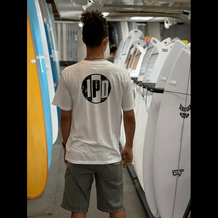 IPD T-Shirt OG DISTRESSED SUPER SOFT Small-XLarge White - CLOTHING - [Surfboards Surf Shop and Clothing Boutique Honolulu]