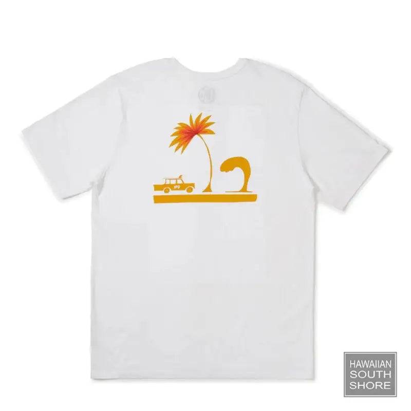 IPD T-Shirt Summertime Small-XLarge White - CLOTHING - [Surfboards Surf Shop and Clothing Boutique Honolulu]