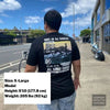 IPD x HawaiianSouthShore T-Shirt WAVE OF Da SUMMAH Small-XLarge Black - CLOTHING - [Surfboards Surf Shop and Clothing Boutique Honolulu]