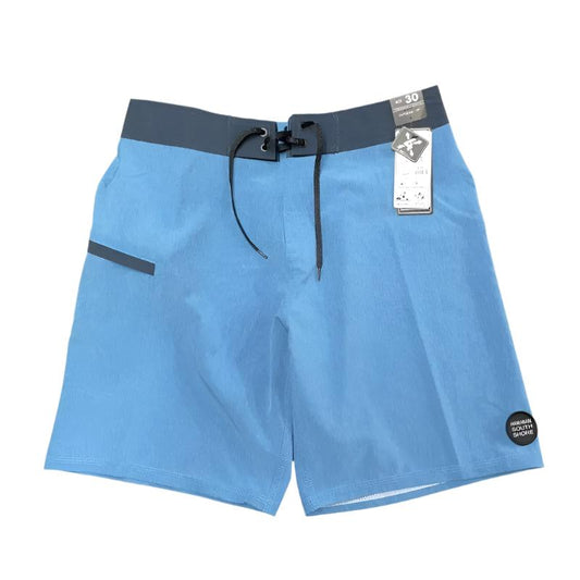 HawaiianSouthShore x Islandv19 Inches Boardshorts Vault Blue - CLOTHING - [Surfboards Surf Shop and Clothing Boutique Honolulu]