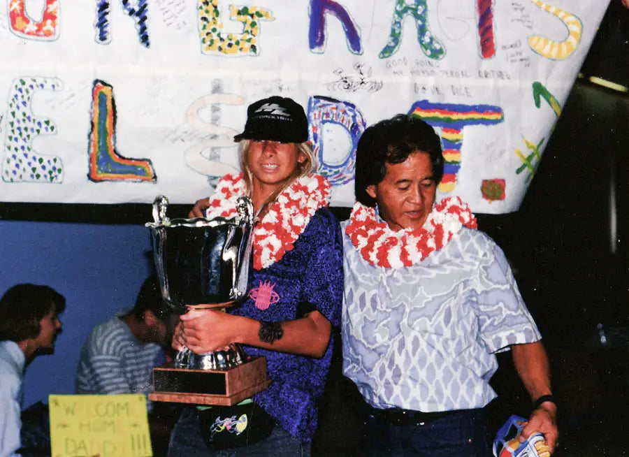 Joel Tudor winning trophies at 14