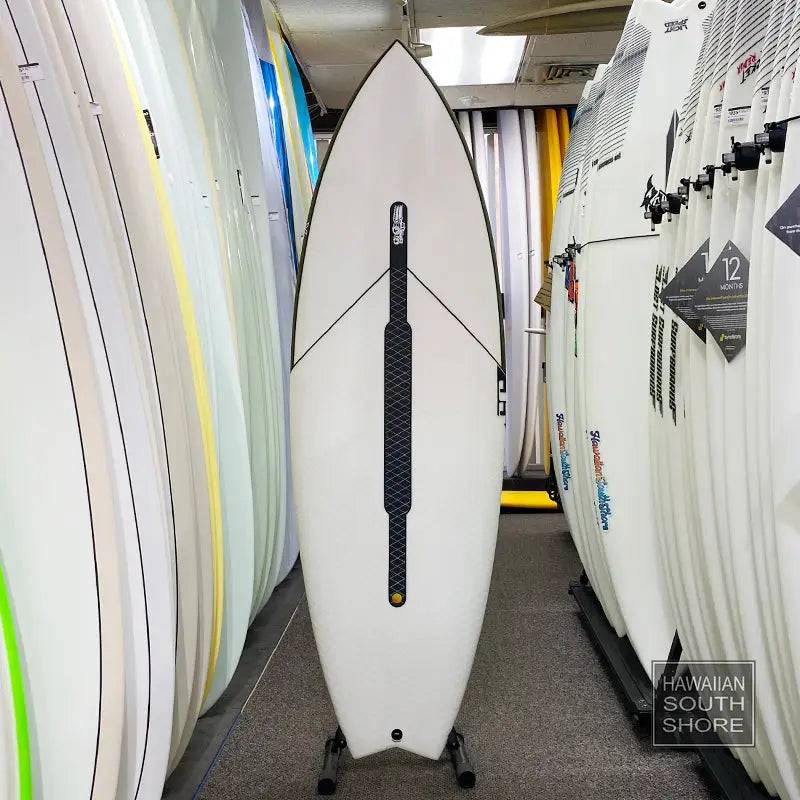 JS Industries SUB XERO 5'4-6'4 Five Fin FCS II HYFI 2 White