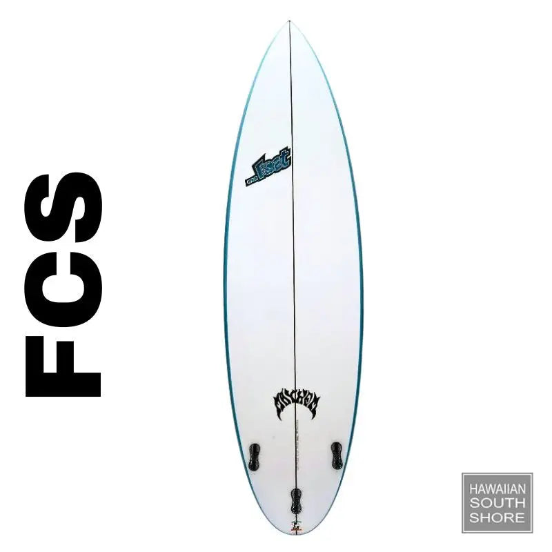 POLY / 6’3 X 19.88 2.63 V34.3 - Dark Blue Logo FCS Surfboards Surf Shop and Clothing Boutique Honolulu