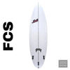 POLY / 6’ 2 X 19.75 2.60 V33.2 - Maroon Logo FCS Surfboards Surf Shop and Clothing Boutique Honolulu