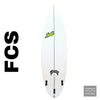 POLY / 5’ 7 X 18.50 2.30 V25.1 - Green Logo FCS Surfboards Surf Shop and Clothing Boutique Honolulu