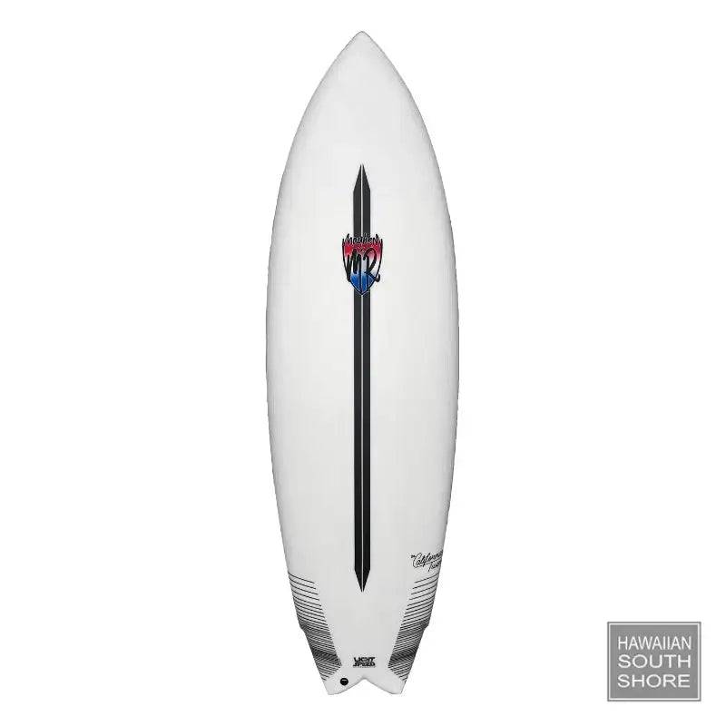 Lost MR x MB California Twin (5'8") Lightspeed Red Blue Logo - SHOP SURFBOARDS - [Surfboards Surf Shop and Clothing Boutique Honolulu]